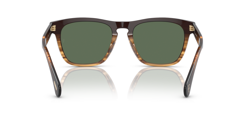 Oliver Peoples R-3 con montatura Cortado e lenti  Verde - L'immagine 5