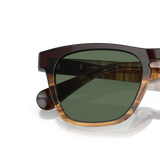 Oliver Peoples R-3 avec une monture Cortado et des verres Vert - Variant