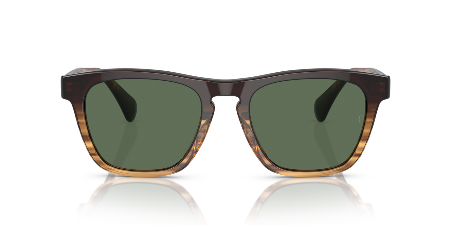 Oliver Peoples R-3 con montura Cortado y lentes Verde - Imagen Material de primera