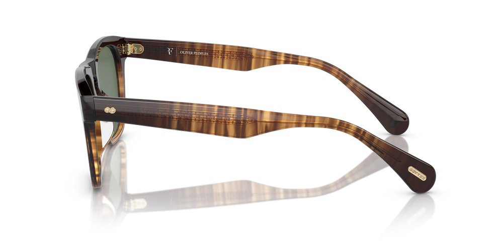 Oliver Peoples R-3 con montatura Cortado e lenti  Verde - L'immagine 4