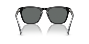 Oliver Peoples R-3 con montatura Nero e lenti  Grigio - L'immagine 5
