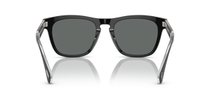 Oliver Peoples R-3 con montatura Nero e lenti  Grigio - immagine 5