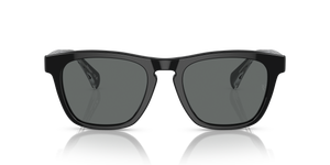 Oliver Peoples R-3 con montatura Nero e lenti  Grigio - L'immagine 2