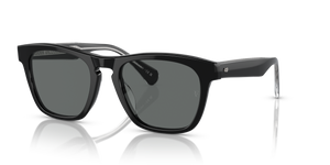 Oliver Peoples R-3 con montatura Nero e lenti  Grigio - immagine 1