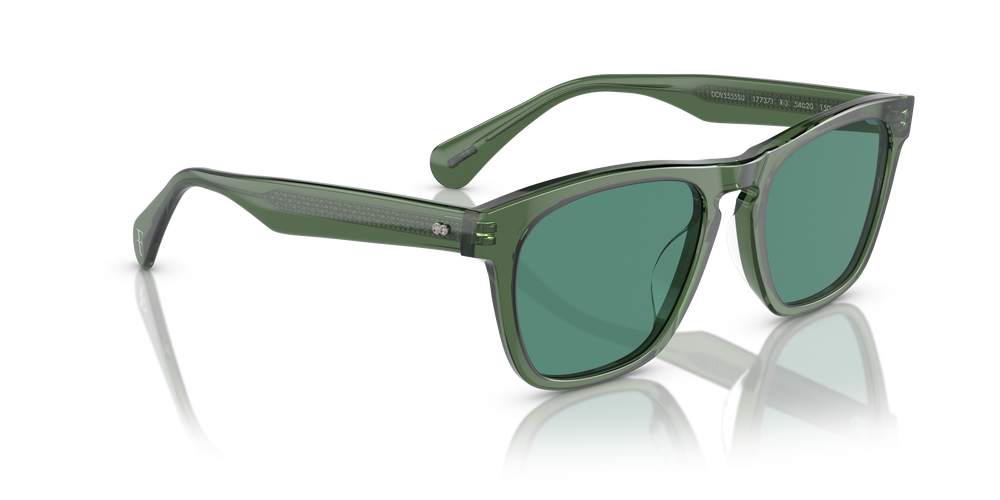 Oliver Peoples R-3 with Ryegrass frame and Green lenses - Image 3