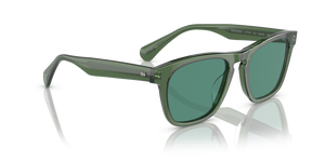 Oliver Peoples R-3 avec une monture Ivraie et des verres Vert - image 3