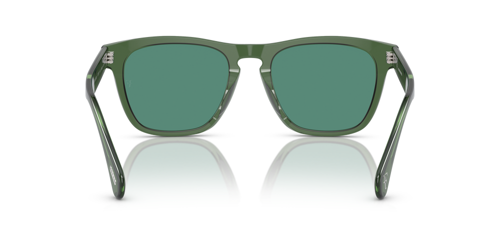 Oliver Peoples R-3 with Ryegrass frame and Green lenses - Image 5