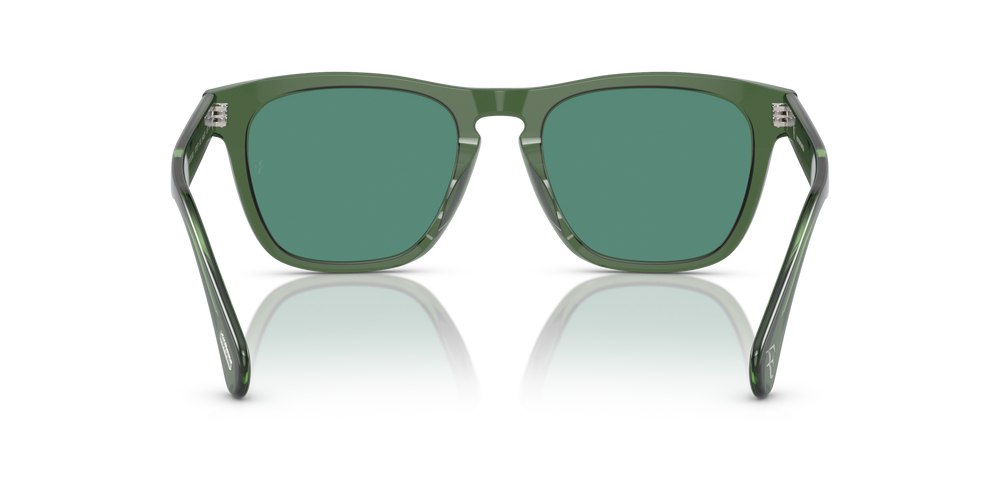 Oliver Peoples R-3 avec une monture Ivraie et des verres Vert - image 5