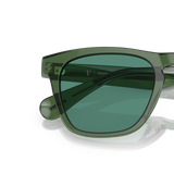 Oliver Peoples R-3 avec une monture Ivraie et des verres Vert - Variant