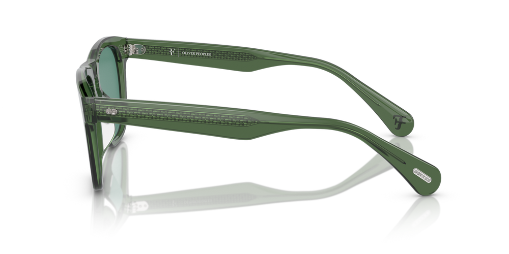 Oliver Peoples R-3 avec une monture Ivraie et des verres Vert - image 4