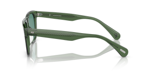 Oliver Peoples R-3 avec une monture Ivraie et des verres Vert - image 4
