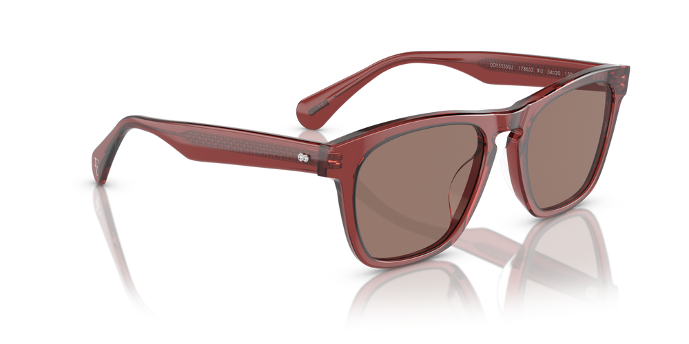 Oliver Peoples R-3 with Brick frame and Brown lenses - image 3