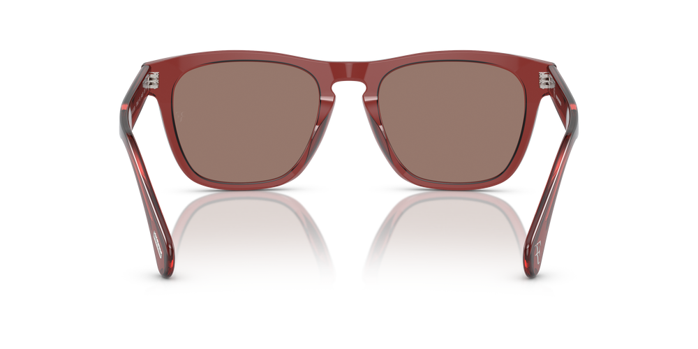 Oliver Peoples R-3 with Brick frame and Brown lenses - Image 5