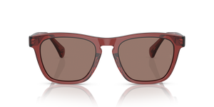Oliver Peoples R-3 avec une monture Brique et des verres Brun - image 2