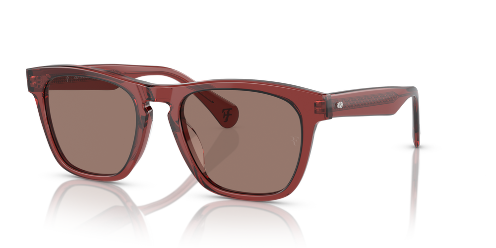 Oliver Peoples R-3 with Brick frame and Brown lenses - Image 6