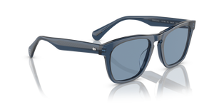 Oliver Peoples R-3 avec une monture Frêne bleu et des verres Bleu - image 3
