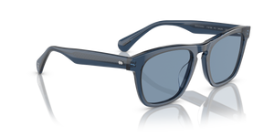 Oliver Peoples R-3 con montatura Blu Ash e lenti  Blu - L'immagine 3