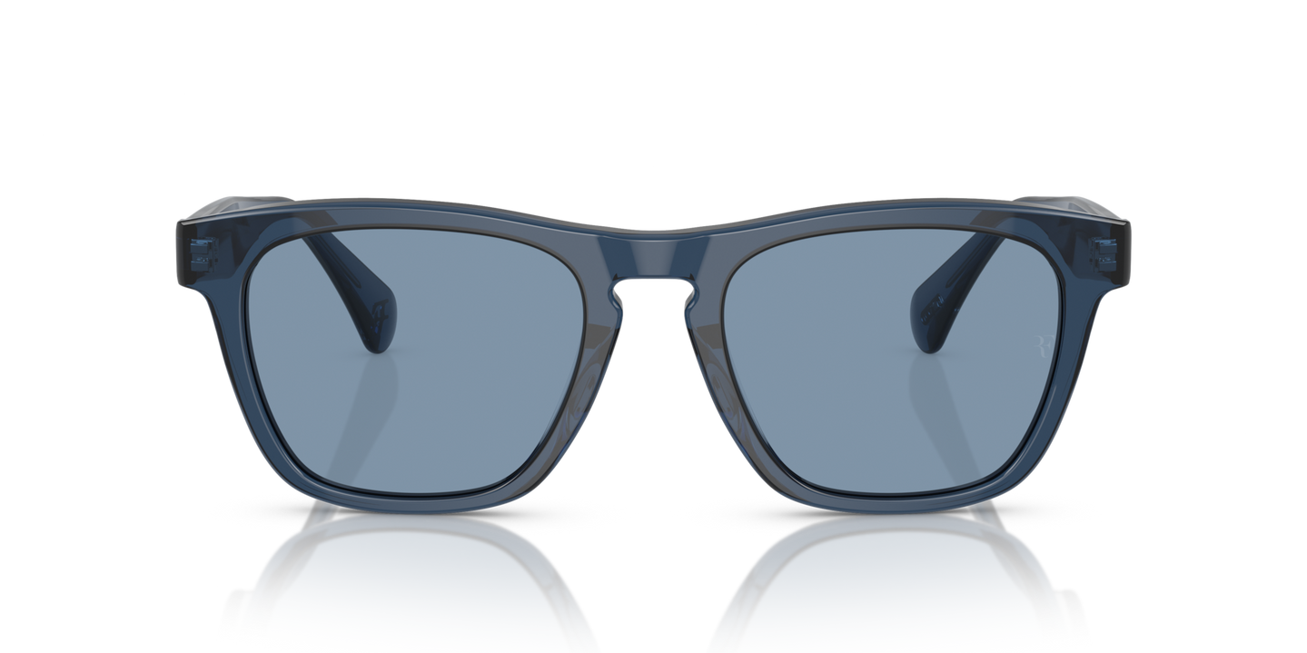 Oliver Peoples R-3 with Blue Ash frame and Blue lenses - Image Premium Material