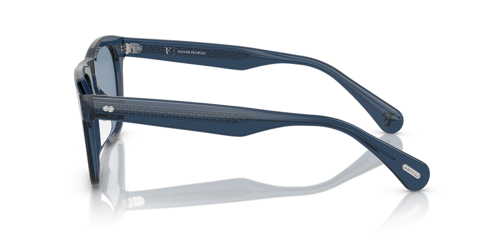 Oliver Peoples R-3 con montatura Blu Ash e lenti  Blu - L'immagine 4