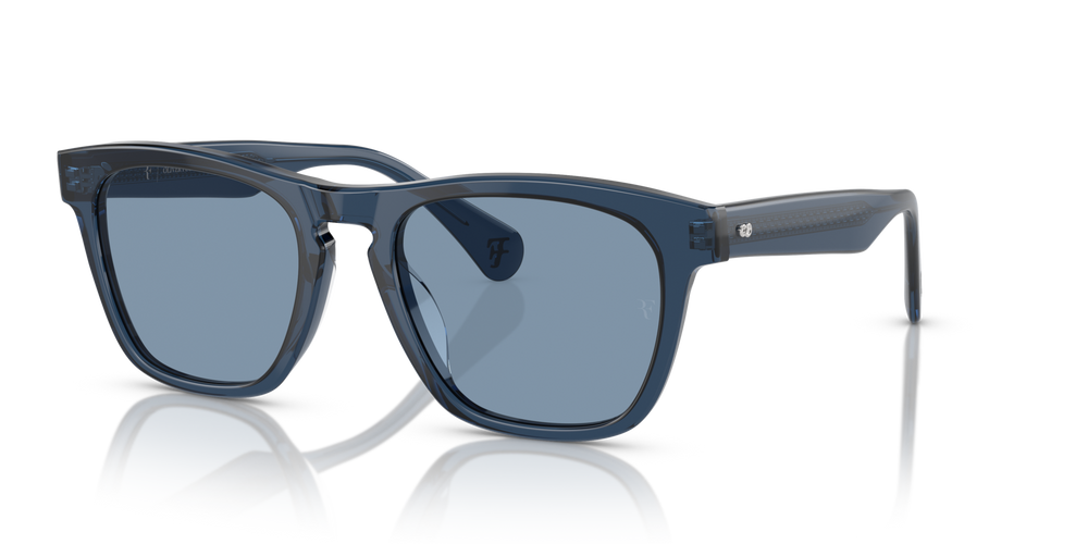 Oliver Peoples R-3 con montatura Blu Ash e lenti  Blu - immagine 5