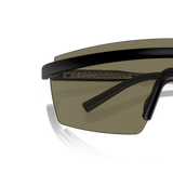 Oliver Peoples R-4 with Semi-Matte Black frame and Green lenses - Variant