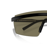 Oliver Peoples R-4 with Semi-Matte Black frame and Green lenses - Variant