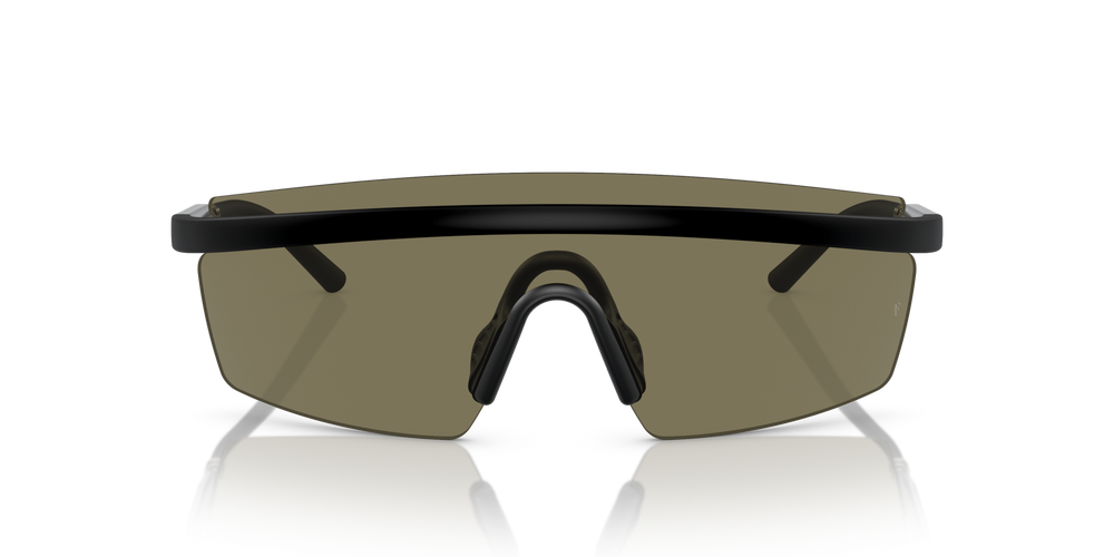 Oliver Peoples R-4 with Semi-Matte Black frame and Green lenses - image 2