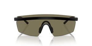 Oliver Peoples R-4 con montatura Semi-Matte Black e lenti  Verde - L'immagine 2