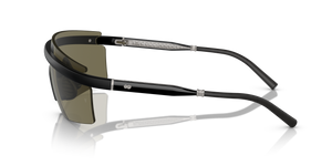 Oliver Peoples R-4 with Semi-Matte Black frame and Green lenses - Image 4