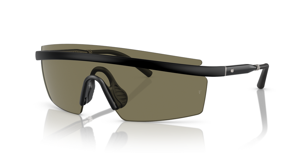 Oliver Peoples R-4 with Semi-Matte Black frame and Green lenses - image 4