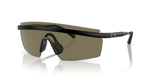 Oliver Peoples R-4 with Semi-Matte Black frame and Green lenses - Image 1