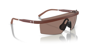 Oliver Peoples R-4 with Semi-Matte Brick frame and Brown lenses - Image 3