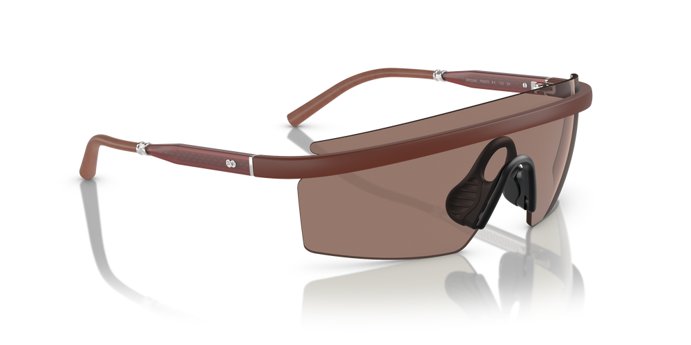 Oliver Peoples R-4 with Semi-Matte Brick frame and Brown lenses - Image 3
