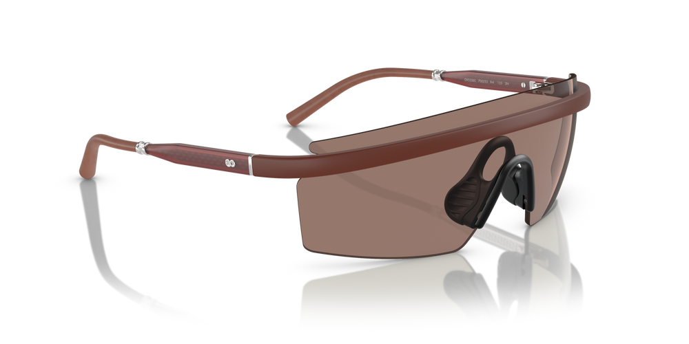 Oliver Peoples R-4 with Semi-Matte Brick frame and Brown lenses - image 3