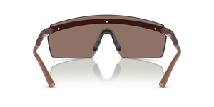 Oliver Peoples R-4 with Semi-Matte Brick frame and Brown lenses - Image 5