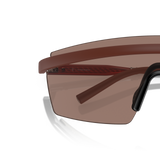 Oliver Peoples R-4 with Semi-Matte Brick frame and Brown lenses - Variant