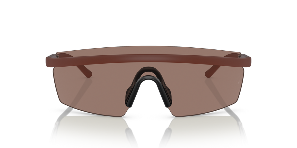 Oliver Peoples R-4 with Semi-Matte Brick frame and Brown lenses - image 2