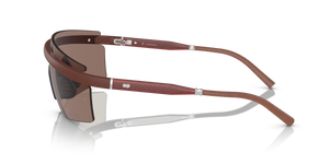 Oliver Peoples R-4 with Semi-Matte Brick frame and Brown lenses - Image 4