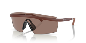Oliver Peoples R-4 with Semi-Matte Brick frame and Brown lenses - image 1
