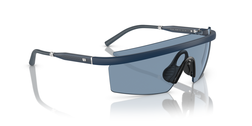 Oliver Peoples R-4 with Semi-Matte Blue Ash frame and Blue lenses - Image 3