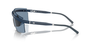 Sie Oliver Peoples R-4 mit Semi-Matte Blue Ash Gestell und Blau Gläsern - Bild 4