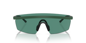 Oliver Peoples R-4 con montura Verde pradera semimate y lentes Verde - El 2