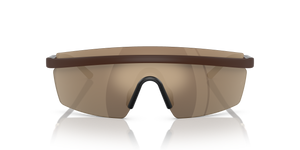 Oliver Peoples R-4 with Semi-Matte Umber frame and Gold lenses - Image 2