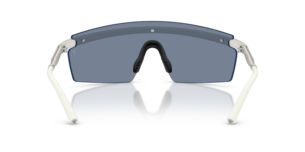 Oliver Peoples R-4 with Warm White frame and Blue lenses - image 5