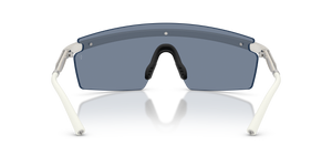 Oliver Peoples R-4 with Warm White frame and Blue lenses - Image 5