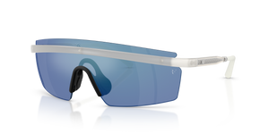 Oliver Peoples R-4 with Warm White frame and Blue lenses - image 1