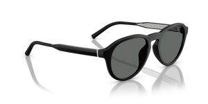 Sie Oliver Peoples R-8 mit Semi-Matte Black Gestell und Grau Gläsern - Das Bild 3