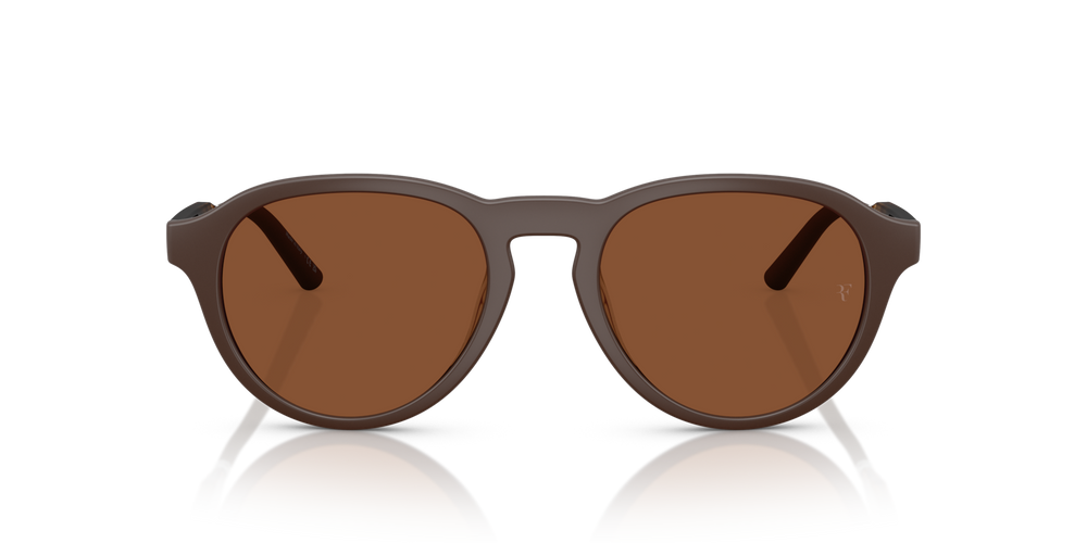 Oliver Peoples R-8 con montura Sombra semimate y lentes Naranja - imagen 2