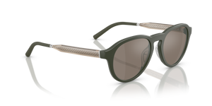 Oliver Peoples R-8 with Semi-Matte Green Smoke frame and Brown lenses - image 3