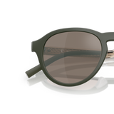 Oliver Peoples R-8 con montatura Verde Fumé Semi-Opaco e lenti  Marrone - Variant
